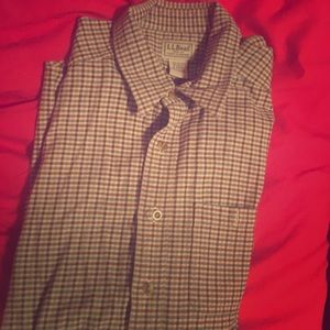 LL Bean flannel